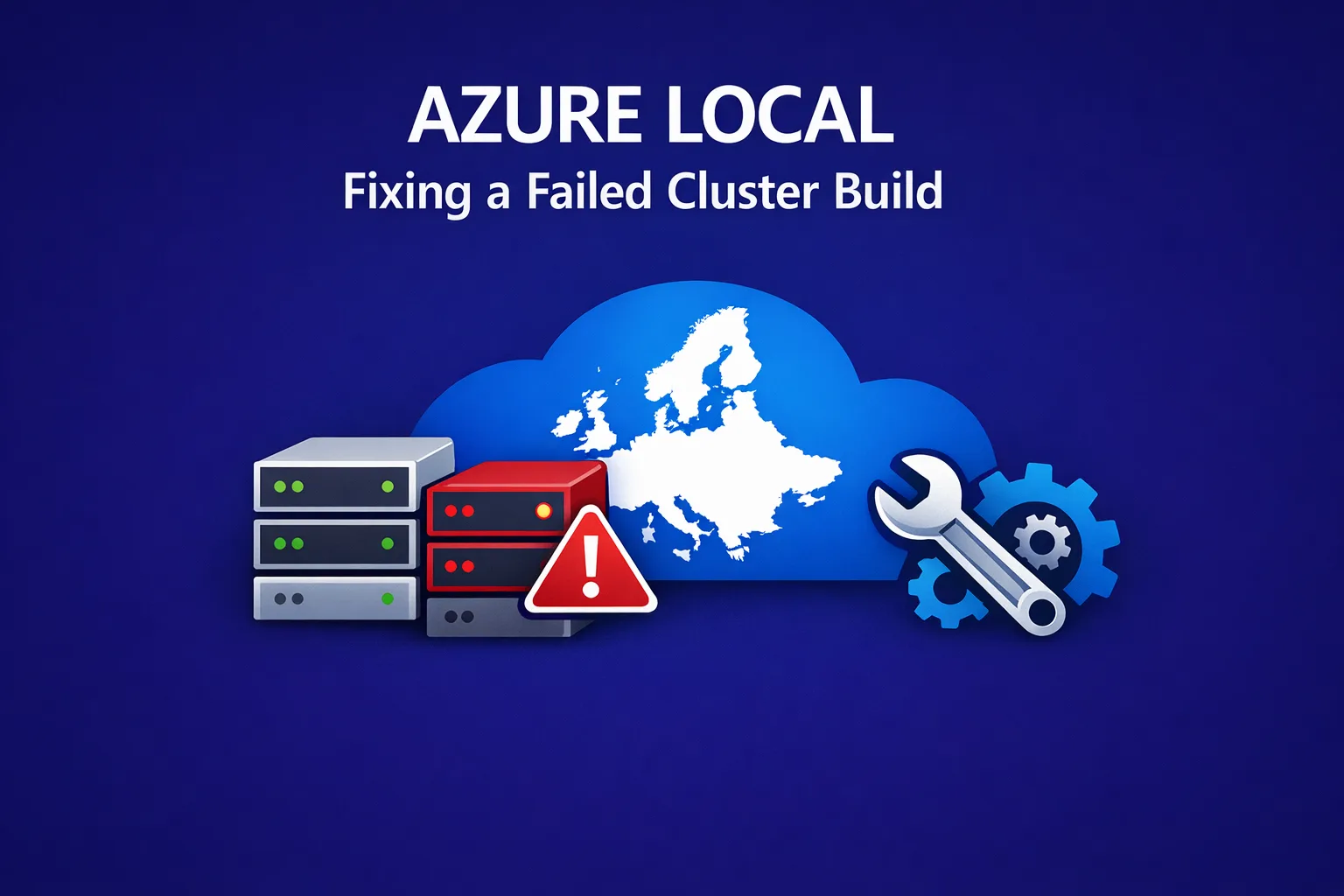 Azure Local | HomeLab – Fixing a Failed Cluster Build