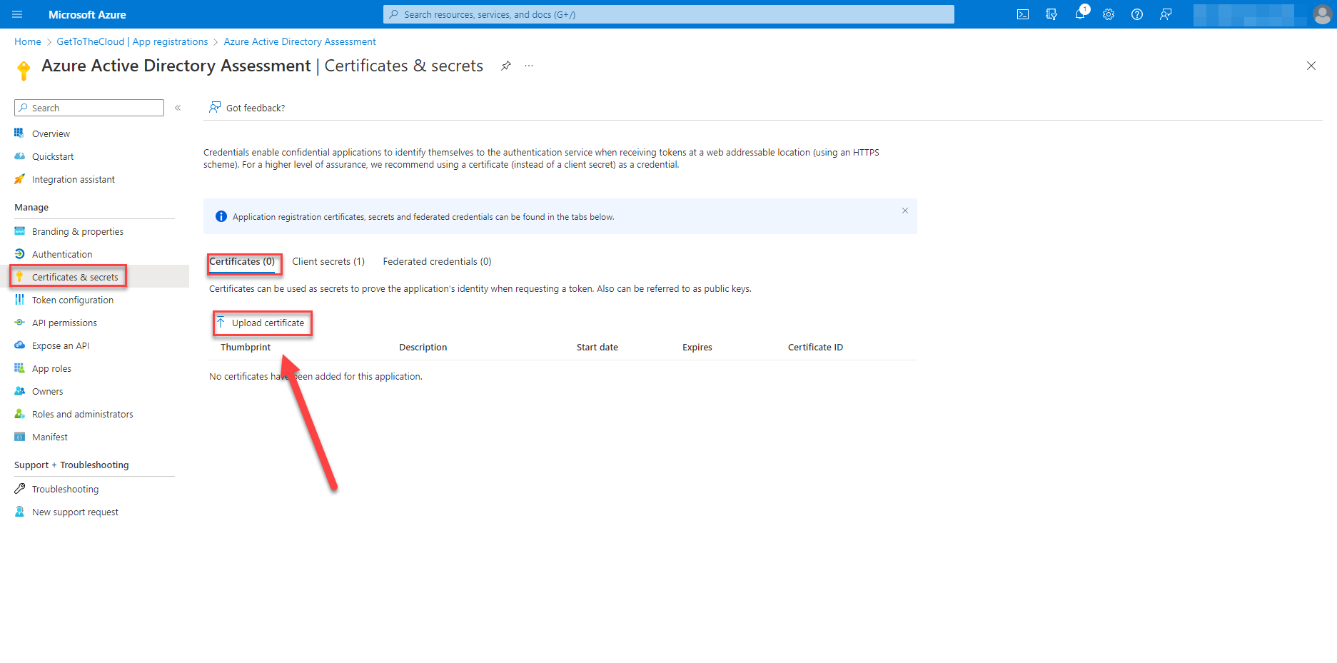 Azure Active Directory Assessment | Part II - GetToTheCloud